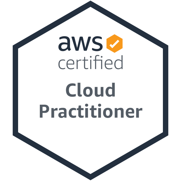 AWS cloud practitioner badge valid 2020-2023